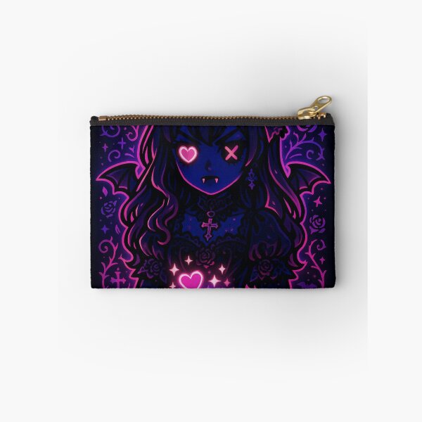 Item preview, Creepy Cute Pink Goth Vampire Girl – Pastel Gothic Kawaii Vampire Sticker designed and sold by JacobKAurumhead.