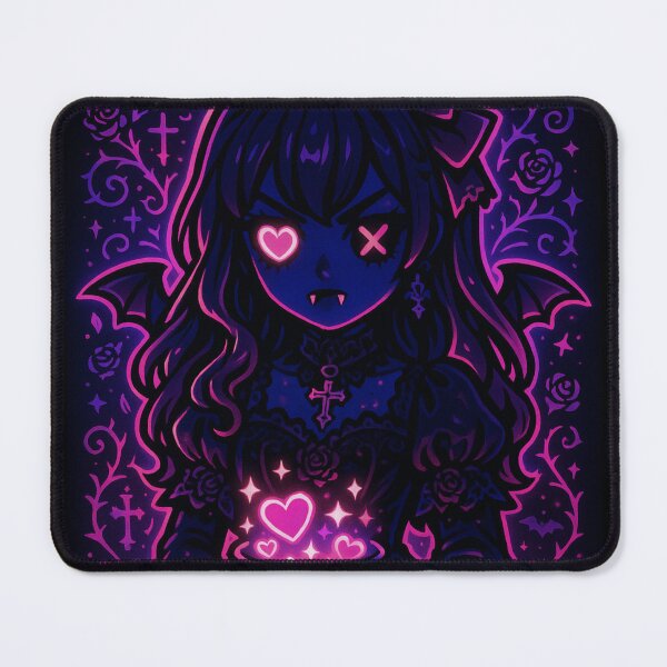 Item preview, Creepy Cute Pink Goth Vampire Girl – Pastel Gothic Kawaii Vampire Sticker designed and sold by JacobKAurumhead.
