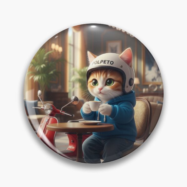 Item preview, Polpeto takes a coffee break designed and sold by PolpetoLeChaton.