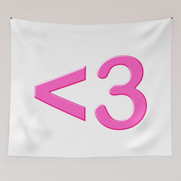 Item preview, <3 Heart Pink Keyboard Emote  designed and sold by Memes N Lore .