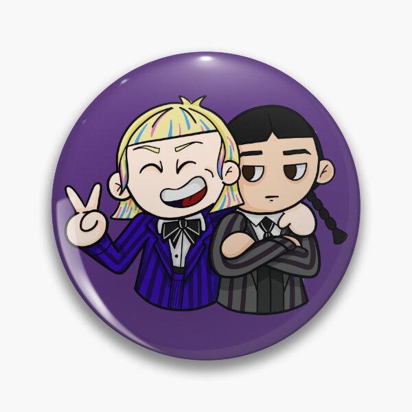 Item preview, Wednesday and Enid designed and sold by CeardaiBeag.