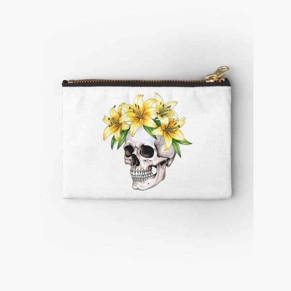 Item preview, SKULL WITH CROWN OF LILYS designed and sold by cubiask.
