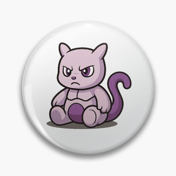 Item preview, Mewtwo plush designed and sold by CheckpointShop.
