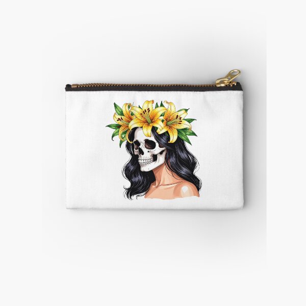 Item preview, SKULL WITH CROWN OF LILYS designed and sold by cubiask.