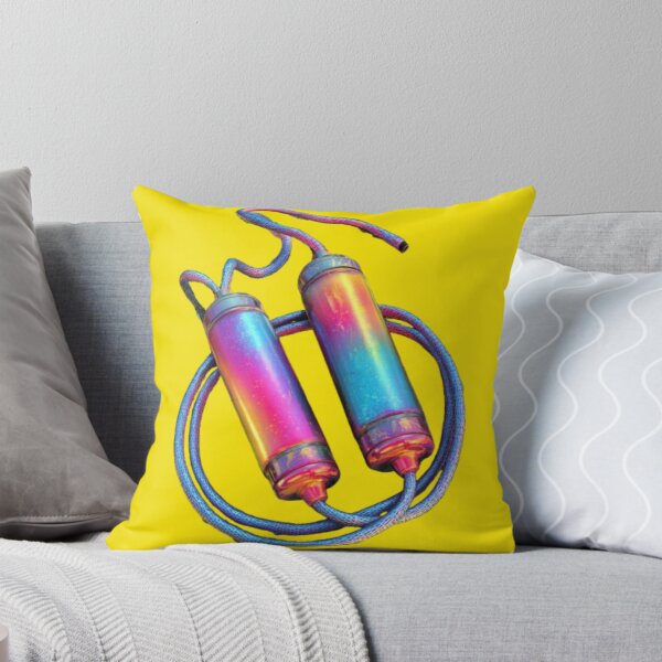 Item preview, Neon Jump Rope – Colorful Fitness Design designed and sold by AlexLineArt.