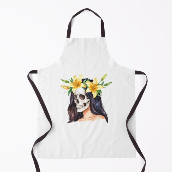 Item preview, SKULL WITH CROWN OF LILYS designed and sold by cubiask.