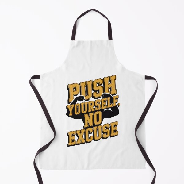 Item preview, Push Yourself, No Excuse – Motivational Gym Poster designed and sold by Enea Kelo.