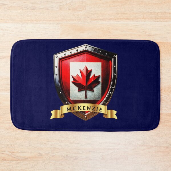 Item preview, McKenzie Family Canada Shield, Maple Leaf Heraldry Crest designed and sold by Highlandkings.