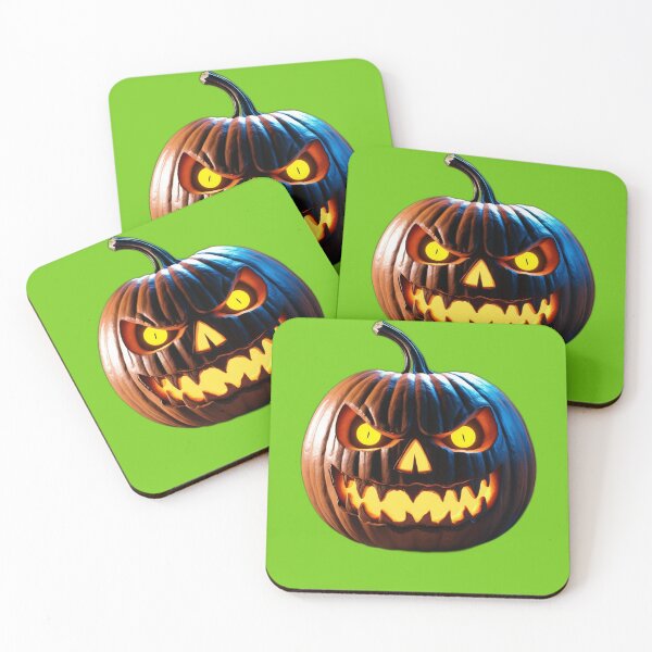 Item preview, Scary looking laughing pumpkin designed and sold by AJTees99.