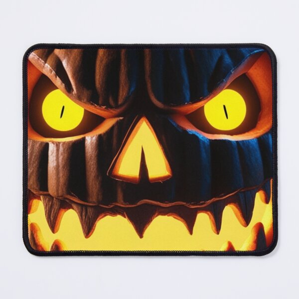 Item preview, Scary looking laughing pumpkin designed and sold by AJTees99.