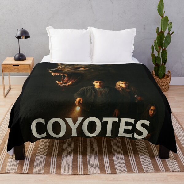 Item preview, COYOTES Horror Poster designed and sold by bonjonodon.