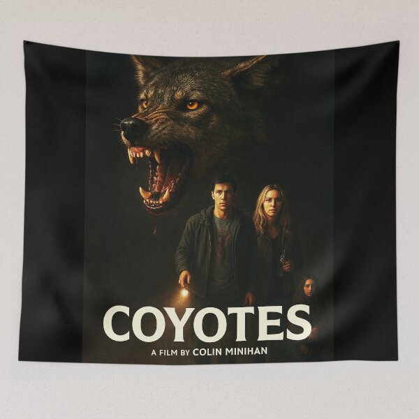 Item preview, COYOTES Horror Poster designed and sold by bonjonodon.