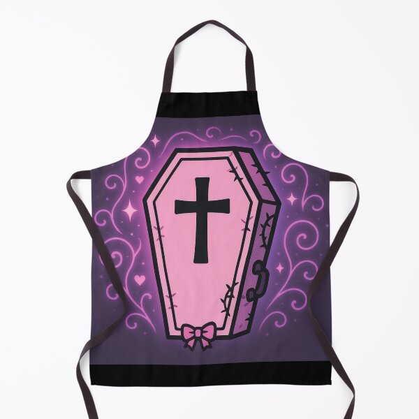 Item preview, Creepy Cute Pink Goth Coffin – Pastel Gothic Kawaii Coffin Sticker designed and sold by JacobKAurumhead.
