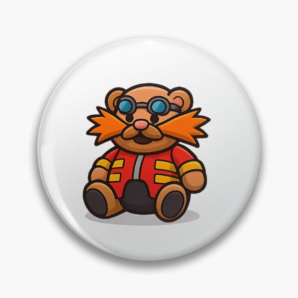 Item preview, Eggman teddy bear designed and sold by CheckpointShop.