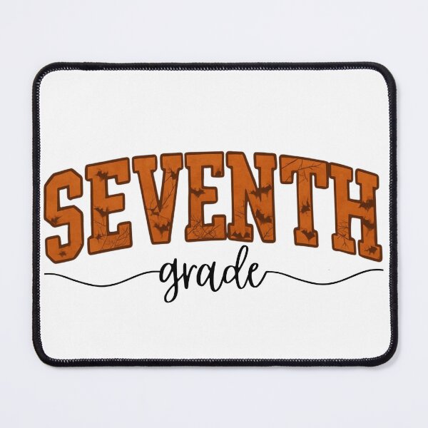 Item preview, Seventh Grade Teacher Halloween Shirt | Spooky Middle School Ghost Bat Design designed and sold by LenaDesigns13.