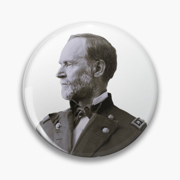 Item preview, Photographic Portrait of Major General William Tecumseh Sherman designed and sold by Delinquent Doll.