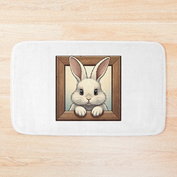 Item preview, Bunny in a frame designed and sold by PrintLabStudio.