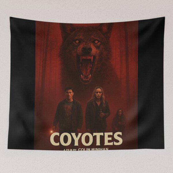 Item preview, COYOTES Horror Movie Poster designed and sold by bonjonodon.