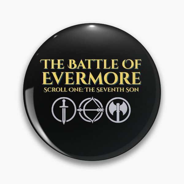 Item preview, Book Title Logo with Sword, Bow, and Axe Runes designed and sold by ravenheartbooks.