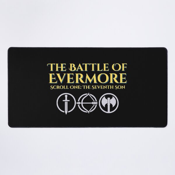 Item preview, Book Title Logo with Sword, Bow, and Axe Runes designed and sold by ravenheartbooks.