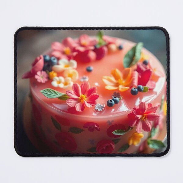 Item preview, Garden Slice Cake designed and sold by ArtfullMinds.