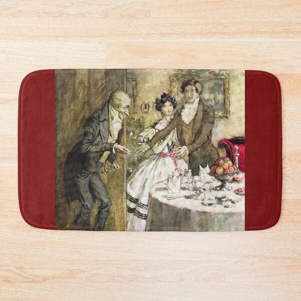Item preview, Scrooge Comes to Dinner - A Christmas Carol - Arthur Rackham designed and sold by forgottenbeauty.