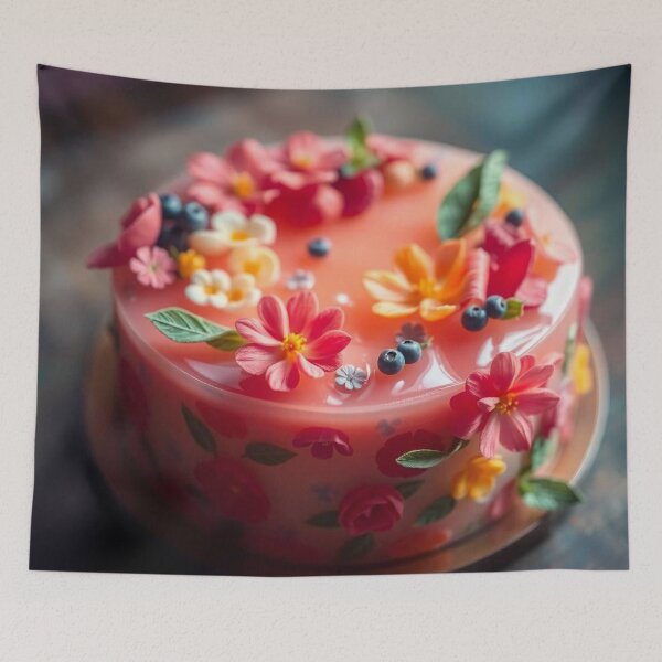 Item preview, Garden Slice Cake designed and sold by ArtfullMinds.