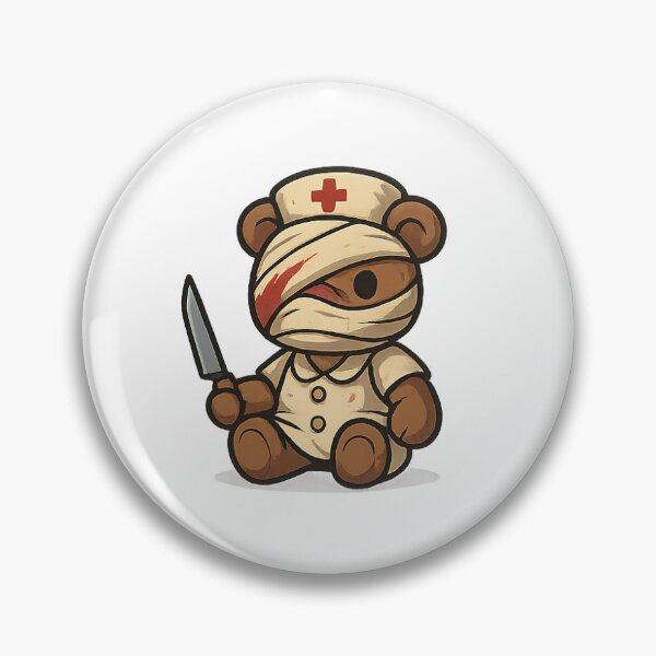 Item preview, Nurse teddy bear designed and sold by CheckpointShop.