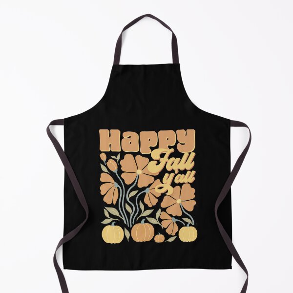 Item preview, RETRO BOHO HAPPY FALL Y'ALL FLOWERS AND PUMPKINS designed and sold by FlutteringWings.