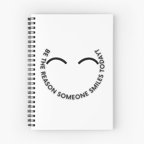 Item preview, Be The Reason Someone Smiles Today \ Positive Motivational Quote Design designed and sold by Ziashops.
