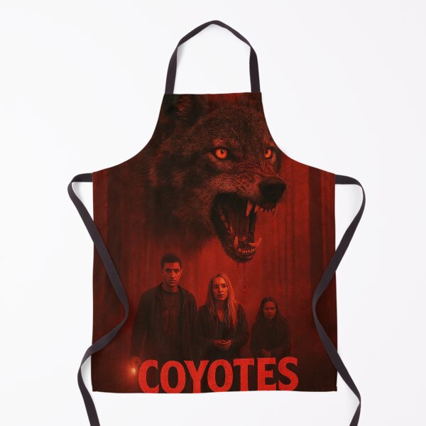 Item preview, COYOTES Bloody Red Wolf Poster designed and sold by bonjonodon.