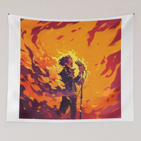Item preview, Firestorm Singer Silhouette designed and sold by Christian Weiss.