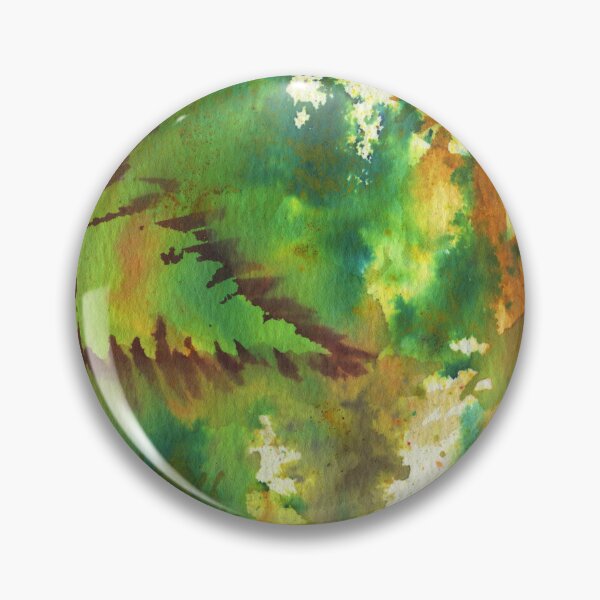 Item preview, Fern Stencil Art with Brusho, Inks and Pens designed and sold by LymphomaLass.