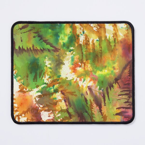 Item preview, Fern Stencil Art with Brusho, Inks and Pens designed and sold by LymphomaLass.