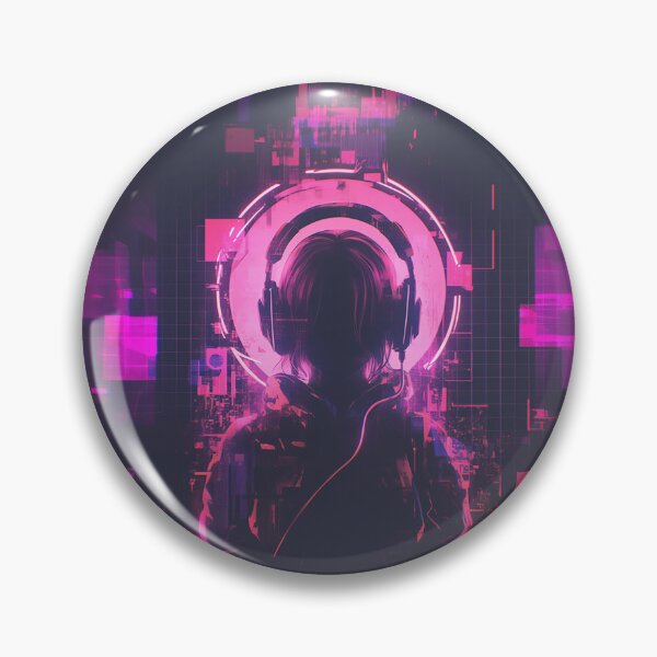 Item preview, Neon Glitch Headset Halo designed and sold by Christian Weiss.