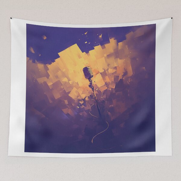 Item preview, Abstract Spotlight Microphone designed and sold by Christian Weiss.