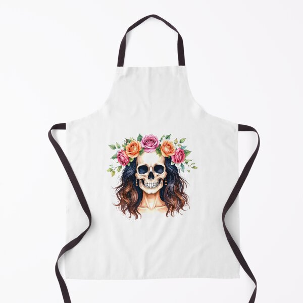 Item preview, SKULL WITH CROWN OF ROSES designed and sold by cubiask.