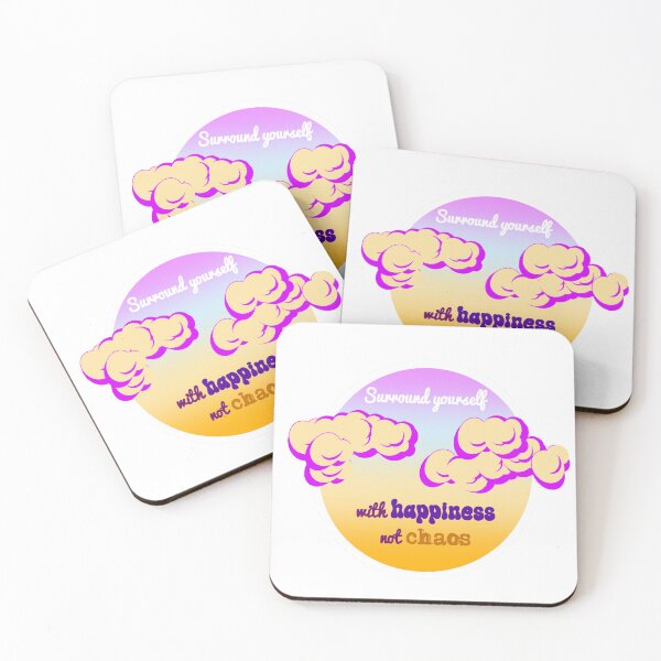 Item preview, surround yourself with happiness not chaos designed and sold by Kind-O-CleverCo.