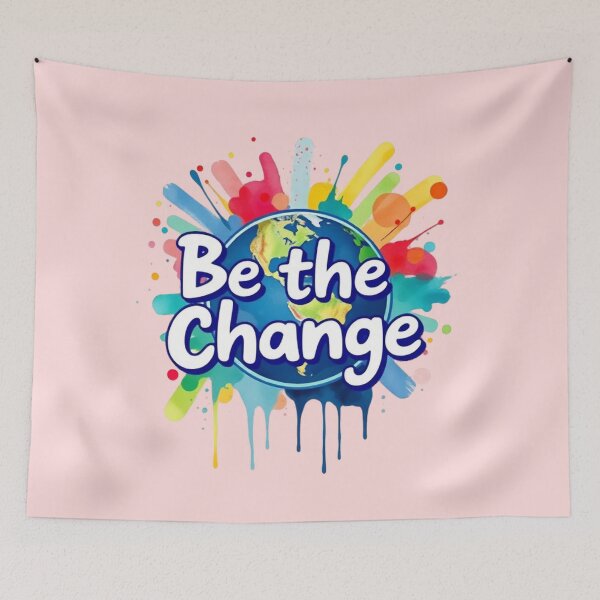 Item preview, Be The Change: Colorful Earth Day Design designed and sold by NewAspect.