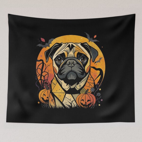 Item preview, Halloween Dog For Pug Lovers Dog designed and sold by Petsthetic.