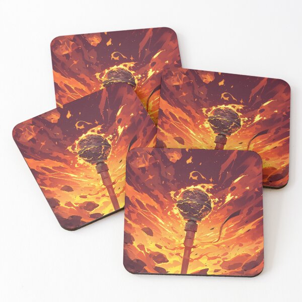Item preview, Fiery Microphone in Volcanic Chaos designed and sold by Christian Weiss.