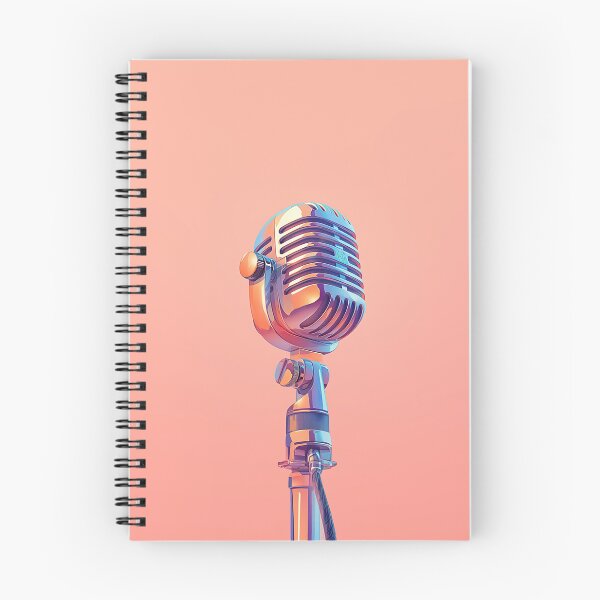 Item preview, Minimalist Retro Microphone Glow designed and sold by Christian Weiss.