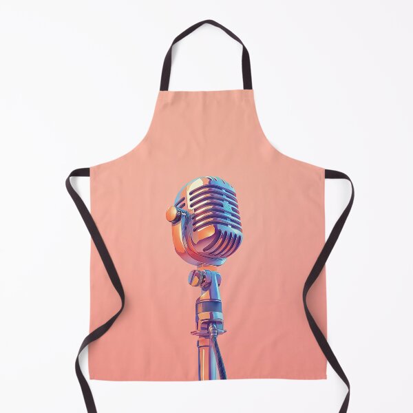 Item preview, Minimalist Retro Microphone Glow designed and sold by Christian Weiss.
