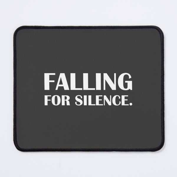 Item preview, Falling for Silence. / Introvert Joke Funny T-Shirt Label designed and sold by introvertvibes.