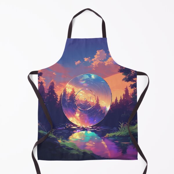 Item preview, Crystal Vinyl Record in Sunset Forest designed and sold by Christian Weiss.