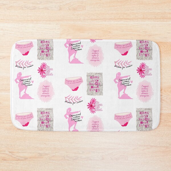 Item preview, Ultimate Feminist Quotes Collection - 6 Pink Aesthetic Design Sticker Set designed and sold by annylands.