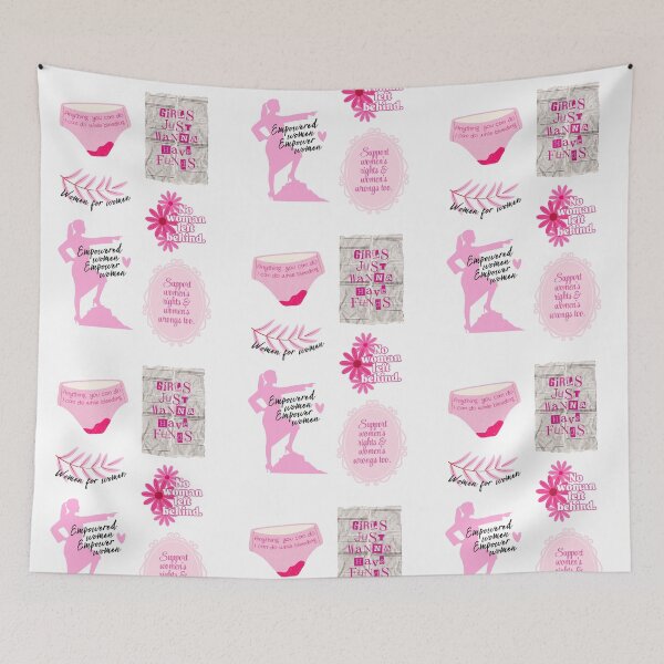 Item preview, Ultimate Feminist Quotes Collection - 6 Pink Aesthetic Design Sticker Set designed and sold by annylands.