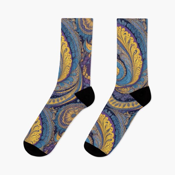 Item preview, Retro Hippie Paisley with Psychedelic Vibes designed and sold by HLPsychDesigns.