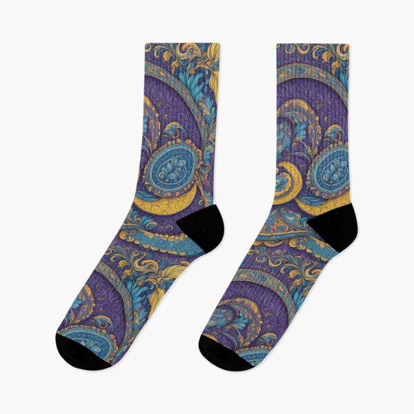 Item preview, Intricate Psychedelic Paisley for Trippy Art Lovers designed and sold by HLPsychDesigns.