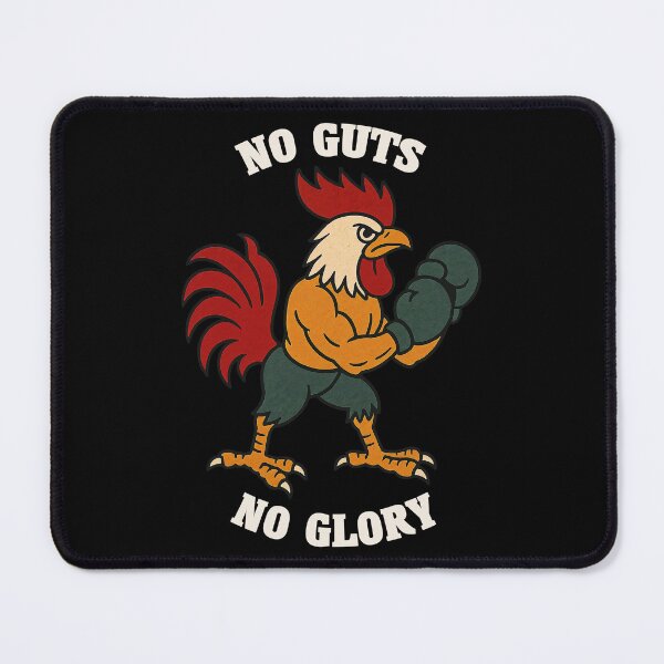 Item preview, Boxing Rooster No Guts No Glory Vintage Design designed and sold by Victor Shadehorn.